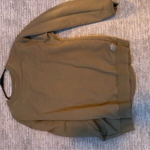 Eddie Bauer Olive Green Sweatshirt